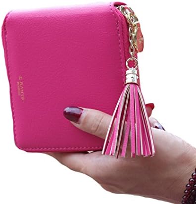 Yxjdress Mini Wallet Lady' Handbag Faux Leather Wallet Coin Card Purse