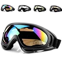 KOKOBUY Unisex Durable Practical Windproof Ski Goggles Eye Protection Glasses