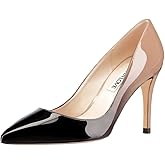 JOY IN LOVE Women's Pump Shoes 3.5" High Heels Pointy Toe Stiletto Pumps