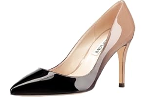 JOY IN LOVE Women's Pumps Shoes 3.5" High Heels Pointy Toe Stiletto Pumps