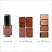 Bronze/Golden/Brown Luxury Mica Colorant Pigment Powder by H&B OILS CENTER Cosmetic Grade Eyeshadow Effects for Soap Candle Nail Polish 1 oz