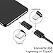 USB-C Adapter (Female) to USB Type C (Male) - Charging Adapter for Galaxy S10 Note 9 Pixel 3 and More
