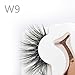 JIMIRE 3D Mink Strip Lashes Full Volume Eyelashes Ultra Fluffy 20mm Mink False Lashes with Eyelash Tweezers 3 Styles