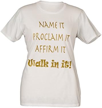 The Faithy Zone Women's Christian T Shirt Name It