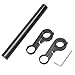 MaxMiles Bicycle Accessories Bike Bracket Handlebar Extension Flashlight Mount Carbon Fiber Extender Aluminum Alloy Holder Space Saver (Double Carbon)