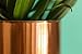 Duck Brand Deco Adhesive Laminate Shelf Liner, Metallic Rose Gold, 20 Inches x 6 Feet (285374)
