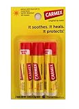 Carmex Lip Balm, Moisturizing, Original, .15 Ounce, 3 ct.