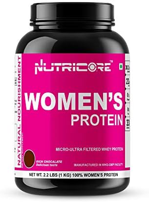 Nutricore's 100% Advance Women's Protein Chocolate Flavour 2.2 LBS(1 KG)