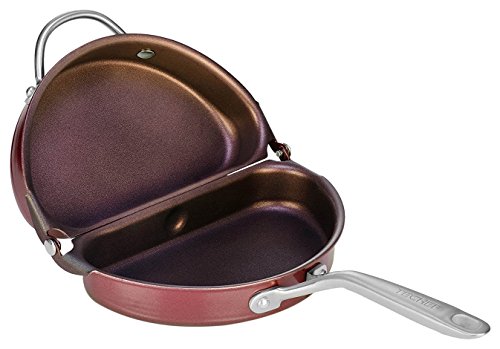 TECHEF - Frittata and Omelette Pan, Coated with New Teflon Select/Non-Stick Coating (PFOA Free) (Purple)