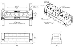 Blue Sea Systems 2718 Cover for MAXIBUS 2105/2126