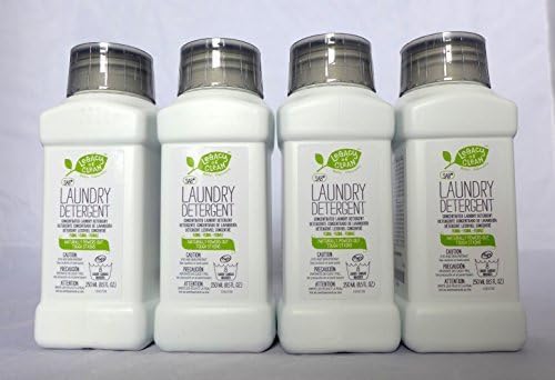 Legacy of Clean SA8 Concentrated Laundry Detergent, Floral Scent, Bundle of 4, 32 loads in total by Legacy of Clean