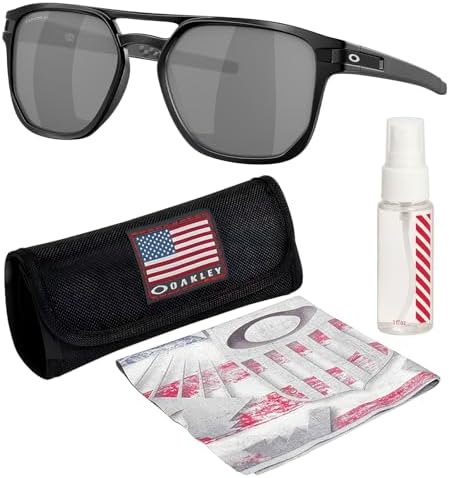 Amazon.com: Oakley Latch Beta Sunglasses Matte Black with Prizm
