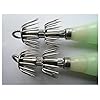 5-PACK-5-38-Shrimp-Hunter-Style-Luminous-Squid-Jigs-Hooks-Glow-in-Dark
