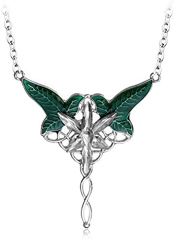 DoubleChin Arwen Evenstar Necklace - Lord of the Rings Necklace - Cosplay Accessory