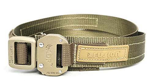 Fusion Tactical Military Police Trouser Belt Coyote Brown Small 28-33"/1.5" Wide