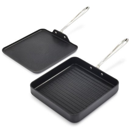 All-Clad HA1 Nonstick Grill and Griddle E795S264, Set of 2 2 All-Clad HA1 Nonstick Grill and Griddle E795S264, Set of 2 - Image 3