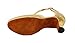 Honeystore Women's Latin Dance Closed Toe T Strap Glitter Mary Jane Dance Shoes