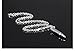 COCO Park Polish Bullet Pendant Cremation Jewelry Stainless Steel Urn Necklaces for Ashes Memorial Keepsake Love Token Holder, Silver