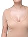 Covert Women's Invisible Nude Undershirt Fine Cotton, XXS-XXL, Oeko-Tex 100 Certified