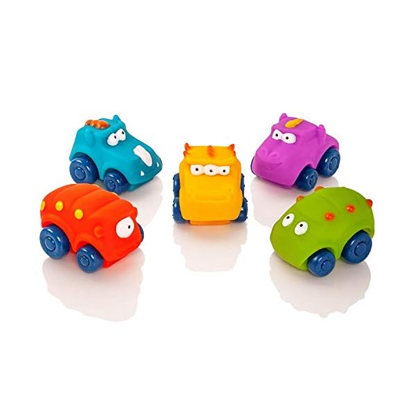 Tippi-Monster-Movers-Soft-Play-Baby-Toy-Cars-Toy-Car-Set-For-1-Year-Old-Set-of-5-1-Year-Old-Boy-Gifts-Suitable-From-12-Months-Kids-Toys-Age-1-Year Tippi Monster Movers 5 Soft Play Baby Toy Cars - Toy Car Set For 1 Year Old - Suitable From 12 Months - 1 Year Old Boy…