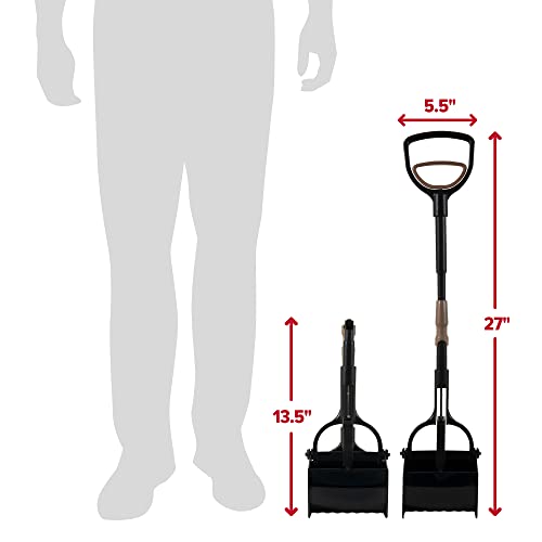 Arm & Hammer Pooper Scooper Claw Scoop Dog Poop Scooper for Yard Pet