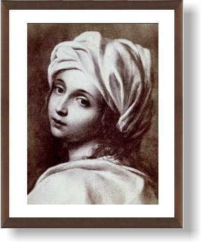 Amazon Co Jp グイド レーニ ベアトリーチェ チェンチ ポスター 木製フレーム 約 45 X 55 Cm ブラウン ホーム キッチン