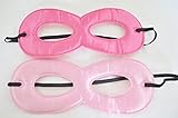 Hot Pink and Light Pink Reversible Super Hero Mask for Kids Costumes