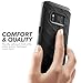 Galaxy S8 Case, Clayco [Helios Series] Premium Hybrid Protective Case for Samsung Galaxy S8 (Black)