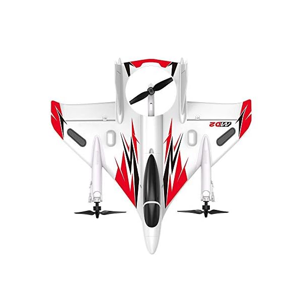 Fernbedienung Flugzeug M02 2.4G 6CH 450mm Spannweite EPO Brushless 6-Achsen-Gyrosensor Kunstflug RC Flugzeug RTF 3D / 6G… – Bild 3