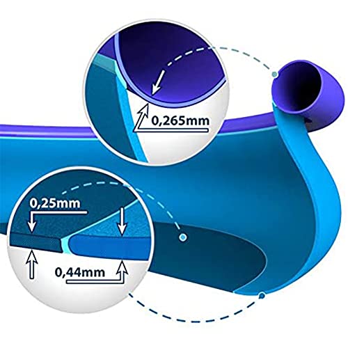 DPPAN Aufblasbares Swimmingpool, 18ft x 48in Easy Set Swimmingpool Top Ring Blow Up Pools für Erwachsene und Kinder… – Bild 4