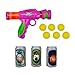 Foam Shooter Battle Ball Gun - 2017 Wishtime New Design Atomic Pump Action Shooter Pistols for Child Kids Rival Game Guns Best Gifts Set Toys 6 Balls 3 Target