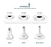 Hyperikon BR20 LED Bulb Dimmable, 8W (50W Equivalent), 3000K (Soft White Glow), CRI 90+, Wide Flood Light Bulb, Medium Base (E26), UL & Energy Star - Great for Kitchen, Family Room, Bathroom (6 Pack)