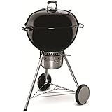 Weber 14501001 Master-Touch Charcoal Grill, 22-Inch, Black