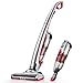 Deik Cordless Vacuum, Stick Vacuum Cleaner with Long Lasting Rechargeable Battery and LED Brush, Lightweight Handheld Vacuum, Silver