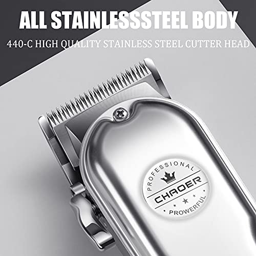 Skyteelor Hair Clippers for Men Women & Children Professional Cordless Clippers for Haircutting Beard Trimmer Barbers Grooming Kit Rechargeable-LED Display-Model C99