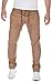 Yazubi Mens Jogger Chinos Pants - Slim Fit Trousers