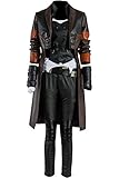 Wecos Halloween Costume Women Cosplay Uniform Coat Pants X-Large
