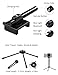 Mini Selfie Stick, Cellways Rotating Selfie Stick, with patented 360 degree rotating holder, bluetooth remote and a detachable mini tripod stand for iPhones and Android cell phones (Black/Black)