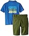 Calvin Klein Little Boys' Two-Piece Set with Polo and Short
