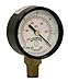 Winters 2-1/2 inch Dial Size, Multi Function Economy Utility Dry Pressure Gauge, Brass Internals, Black Steel Case, Dual Scale 0-600 psi/kPa, 3-2-3% Accuracy, 1/4 inch NPT Bottom Mount, Pressure Gauge