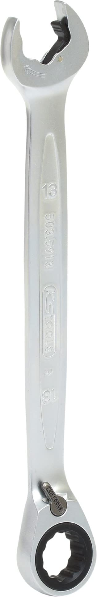 KS Tools 503.5913 Ratchetcombination Wrench 13mm Revwith Ratchet Function On Open Side