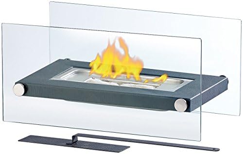 Carlo Milano lounge fire:Glass tabletop for bio-ethanol (table-glass chimney fire).