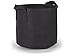 247Garden 5-Pack 2-Gallon Aeration Fabric Pot/Plant Grow Bag w/Handles (260 GSM, Black, 7.5H x 8.5D)