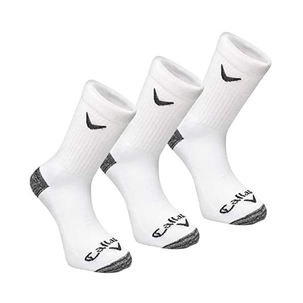 Callaway Golf Mens Sport Crew 3 Pack Socks »