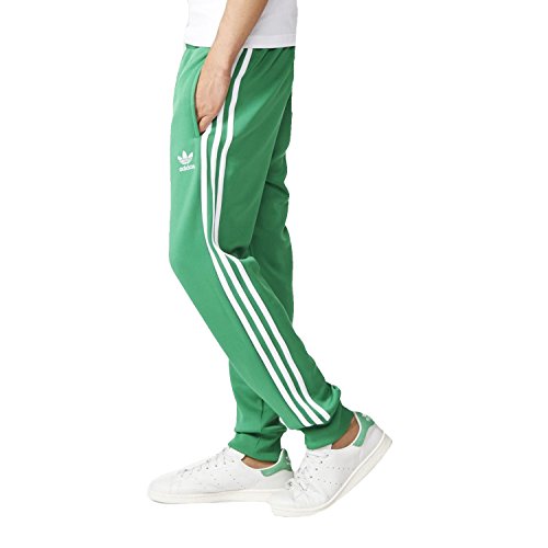 adidas 3 stripes pants green 