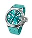 TW Steel Canteen Turquoise Dial Turquoise Silicone Mens Watch TW525