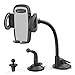 WixGear 3-in-1 Universal Phone Mount, Cell Phone Car Holder with Air Vent, Dashboard, and Windshield Mounts