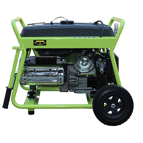 GreenPower America GPG8000W Pro Series Recoil Start Generator, 8000W