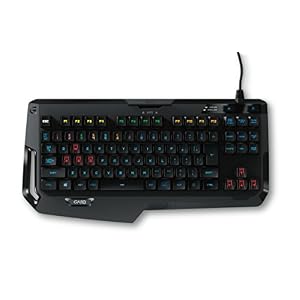 Logitech G410 Atlas Spectrum Tastiera da gioco meccanica ultraleggera, senza tastierino numerico (QWERTY, tastiera spagnola), nero