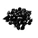 BronaGrand 50 Pieces Copper Tie Tacks Blank Pins with 50 Pieces PVC Rubber Pin Backs